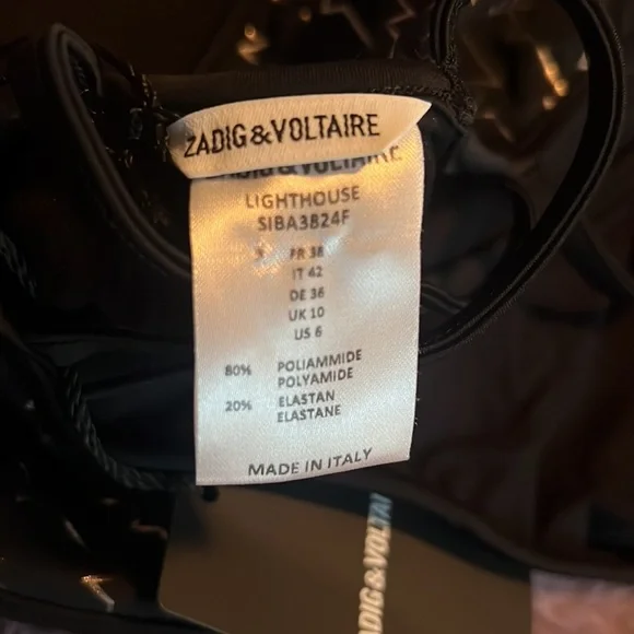 Zadig and Voltaire size 6 bathing suit - Picture 5 of 5